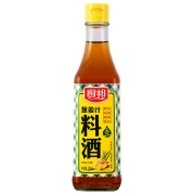 厨邦 料酒 葱姜汁料酒 传统黄酒酿造精制 去腥添香调味料 500ml