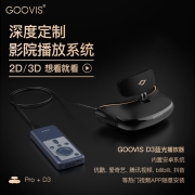 酷睿视（GOOVIS） Pro-X + D3 蓝光头戴影院 高清头戴显示器 非VR智能眼镜一体机 智能视频眼镜6199元