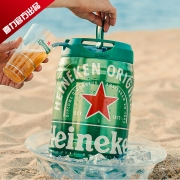 喜力啤酒（Heineken）经典铁金刚啤酒5L桶装 中秋送礼（荷兰原装进口 喜力官方出品）