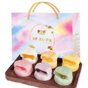 PLUS会员：LIANGXIAOBAI 靓小白 冰皮月饼礼盒 什锦装510g