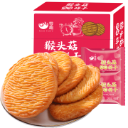 亲子会员、京东极速版：零趣 猴头菇饼干 整箱 500g*3件