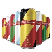 百威(Budweiser)啤酒经典醇正450ml*18听整箱