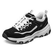 SKECHERS 斯凯奇 女子休闲运动鞋 88888250BKW