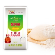 京东极速版:金龙鱼多用途麦芯小麦粉1kg 袋装（2斤）