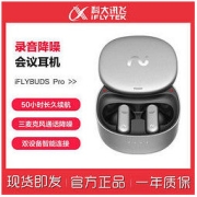 iFLYTEK 科大讯飞 蓝牙耳机会议耳机iFLYBUDS Pro录音降噪真无线长续航耳麦