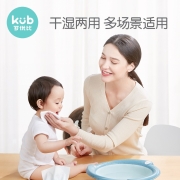 可优比 婴儿珍珠纹绵柔巾宝宝专用护理加厚新生儿干湿两用纸巾洗脸巾一次性 100抽*6包