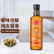 海天天赐良谷芝麻油纯芝麻压榨 凉拌调味蘸料480ml 中华老字号