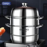 Geego 304不锈钢加厚蒸锅 30cm