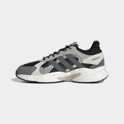 adidas阿迪达斯neo CRAZYCHAOS SHADOW男休闲「制噪者」复古老爹鞋FX9109 黑/米白/灰 42(260mm)