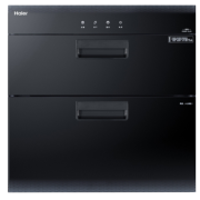 PLUS会员：Haier 海尔 ZQD90F-12LCS 嵌入式消毒柜 90L 黑色