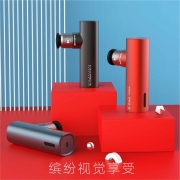 欧宝龙筋膜枪迷你小型便携颈膜枪肌肉放松按摩器家用电动健身运动训练器材 方形全铝合金机身-云岩灰