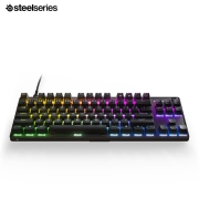 赛睿 (SteelSeries) Apex 9 TKL有线键盘 游戏键盘 机械键盘 独立RGB背光  PBT键帽
