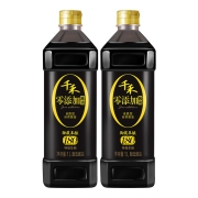 千禾 酱油 零添加 酿造 不加味精不加防腐剂  特级生抽御藏180天 1L*2