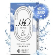 HYDRON 海昌 H2O系列 软性亲水接触镜 月抛  400度 3片装