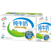 Plus会员：伊利 纯牛奶 全脂纯牛奶250ml*16/箱