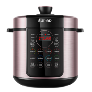 PLUS会员：SUPOR 苏泊尔 SY-50YC8156 电压力锅 5L 紫金色
