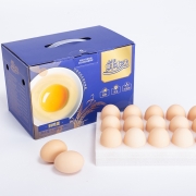 圣迪乐村 鲜本味德国罗曼白羽鸡蛋 30枚 1.35kg 粉壳蛋