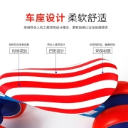 米迪象儿童滑行车助步车溜溜车幼儿玩具童车宝宝玩具车1-2岁65-75cm适用 黄色斑马款