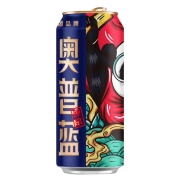 泸州老窖集团 奥普蓝原浆啤酒 熊猫版 小麦高度进口麦芽啤酒 500ml*12听整箱装