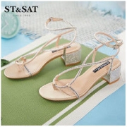 ST&SAT 星期六 女士一字带凉鞋 SS02115304
