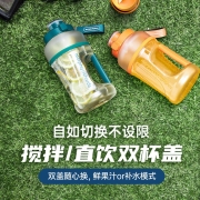 摩飞电器（Morphyrichards） 英国摩飞榨汁杯运动便携果汁杯户外榨汁桶随行杯MR9802 轻奢蓝
