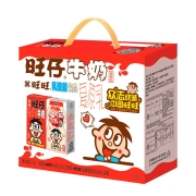 旺旺 旺仔牛奶 儿童旺仔早餐奶 中秋礼盒装 125ml*16包+旺旺乳酸菌125ml*4包