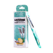 LISTERINE 李施德林 高阶护理系列 健康亮白漱口水 10ml*8条*5件