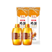 京喜app：胡姬花 古法小榨花生油400ml*2瓶装+鸡蛋麦芯挂面150g*2袋
