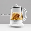 北鼎（Buydeem）养生壶中药壶多功能养生壶迷你玻璃煮茶器 煮茶壶花茶壶黑茶燕窝银耳K108本白色