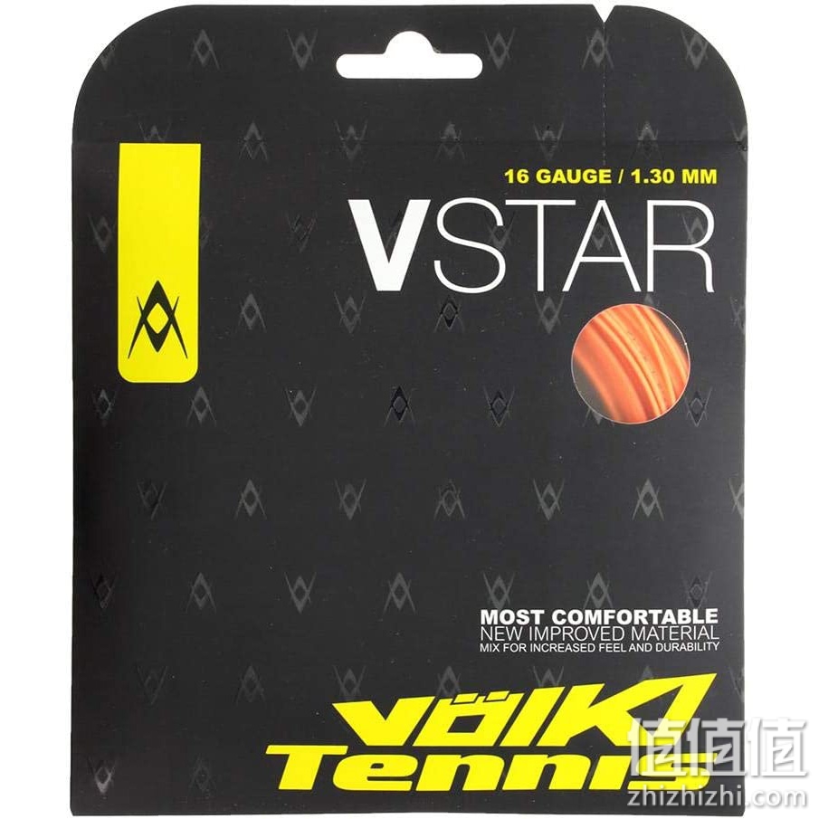Volkl－STAR 网球拍线 Fluo Orange