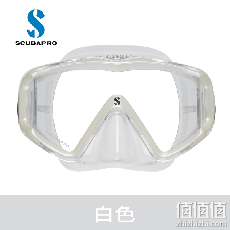 Scubapro Crystal Vu 潜水装备浮潜深潜面镜单镜片潜水镜超大视野