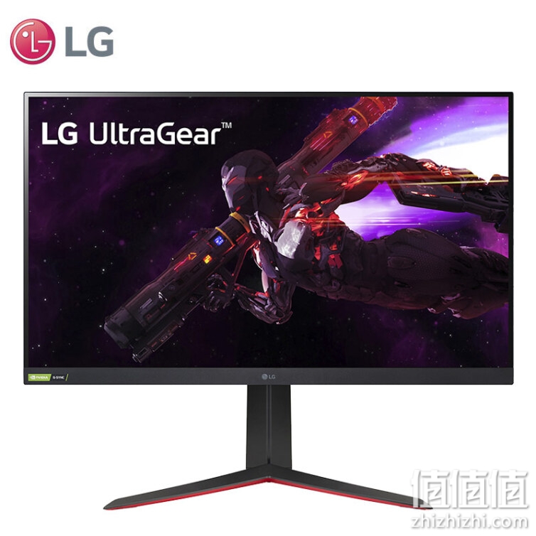 LG 31.5英寸 NanoIPS 2K 180Hz（超频） 10.7亿 HDR 1ms 设计师 办公 小金刚 游戏 电竞显示器 32GP850