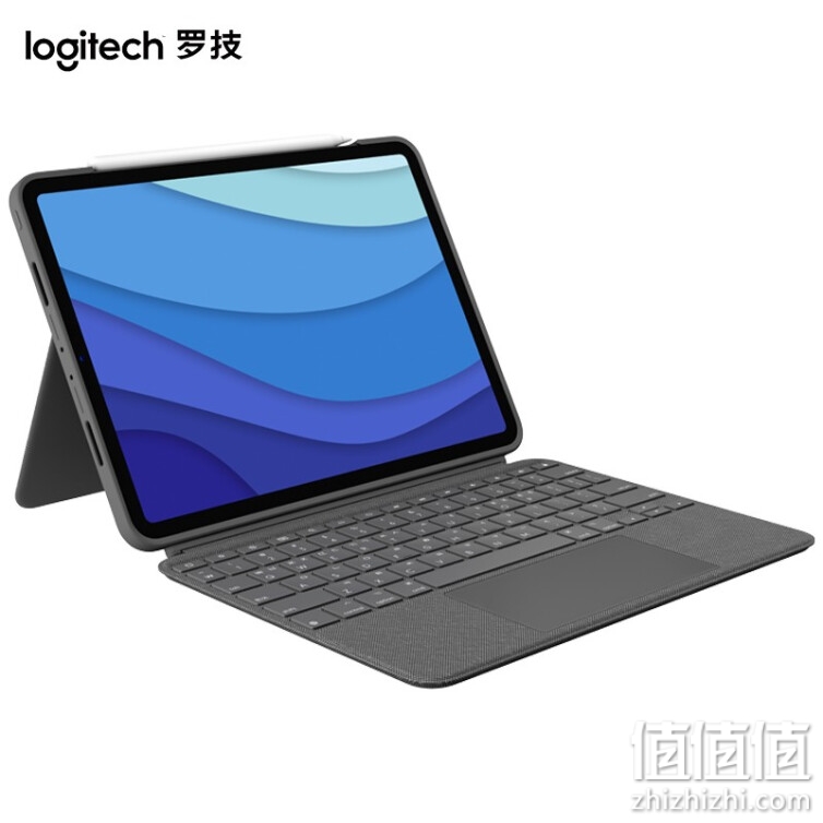 罗技（Logitech） Combo Touch iPad pro 键盘保护套 妙控键盘 配备触控板 iK1176适用11英寸iPadPro（一二三代）
