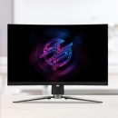 微星 MSI 27英寸曲面显示器 2k 原生165hz 1000R HDR400 Type-c RGB 电竞显示屏 月神 MPG ARTYMIS 273CQR