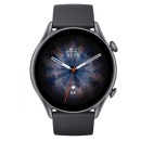 Amazfit 跃我 GTR 3 Pro 曜石黑 血压筛查 50米防水 心率血氧 智能运动电话手表男女士成人安卓watch华米科技
