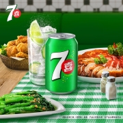 百事可乐  七喜 7UP 柠檬味 汽水碳酸饮料 900ml*12瓶 整箱装 百事出品