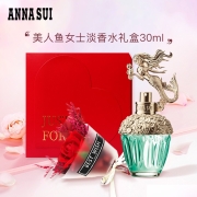 安娜苏（Anna sui）筑梦美人鱼30ml/女士淡香水 告白花朵礼盒 女士香水 香氛 生日礼物 送女友 留香持久
