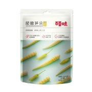 百草味 竹笋干泡椒即食特产小包装零食 脆嫩笋尖190g
