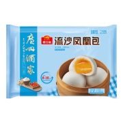 广州酒家利口福 流沙凤凰包750g 20个装 早餐 方便菜 面包包子 广式流沙包 家庭量贩装