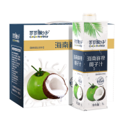 PLUS会员：可可猴子 海南鲜榨椰子汁 1000ml*8瓶/箱 *3件