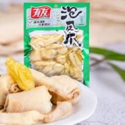 有友 【39.9选3件】泡凤爪柠檬鸡爪 藤椒鸡脚香辣鸡肉熟食休闲小吃 小零食重庆特产168g 山椒凤爪168g