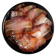 plus会员：柴火烟熏五花肉湘西风味 精品腊肉 500g*5件