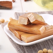 百草味 蛋白素肉豆干 豆制品 零食小吃办公室休闲食品  麻辣味一字豆干200g/袋