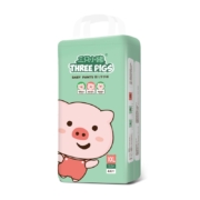 三只小猪The three piggy萌萌猪拉拉裤XXL码44片(≥15kg)