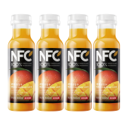 限地区: 农夫山泉 NFC果汁（冷藏型）100%鲜榨芒果混合汁 300ml*4瓶