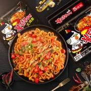 韩国三养（SAMYANG） 三养辣鸡肉味拌面 700g（140g*5包入）超辣火鸡面方便面袋面速食零食品年货