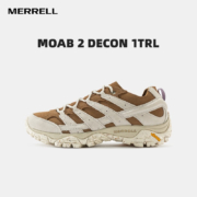 【新品上市】MERRELL迈乐男女款户外登山徒步MOAB 1trl系列舒适耐磨抓地防滑登山鞋户外鞋 J004710 浅棕（女） 35
