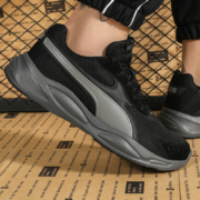 puma彪马休闲鞋中性2021春新款运动鞋跑步训练复古时尚耐磨舒适板鞋运动鞋372859 372859-02 35.5