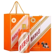 茅台 生肖纪念 辛丑牛年 酱香型白酒 53度 1.5L*4 整箱装