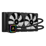 美商海盗船 (USCORSAIR) H115i RGB PRO XT 水冷CPU散热器 280mm冷排 双磁悬浮风扇 RGB冷头 支持LGA1700/AM5